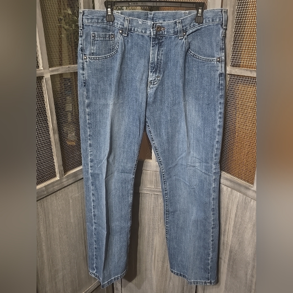 Lee Men's Straight Blue Jeans
